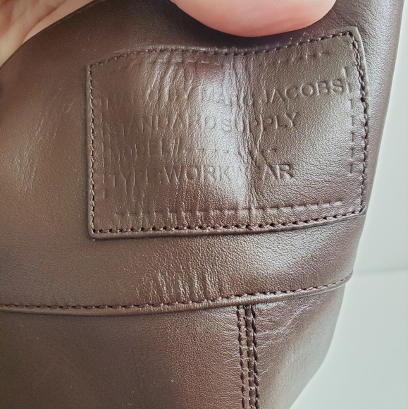 Marc by Marc Jacobs Brown Leather Knee Boots Round Block Heel 8 US / 38 EU - Picture 9 of 13